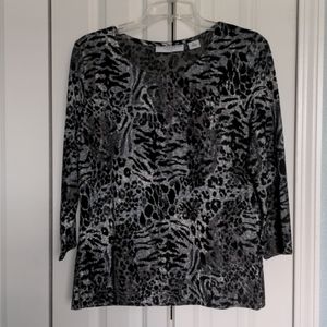 NWOT.  Sag Harbor Stretchy Blouse